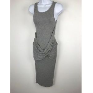 KTOO Jersy Body Con Maxi Dress